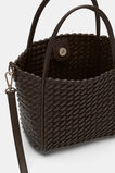 Woven Mini Crossbody Bag  Chocolate  hi-res