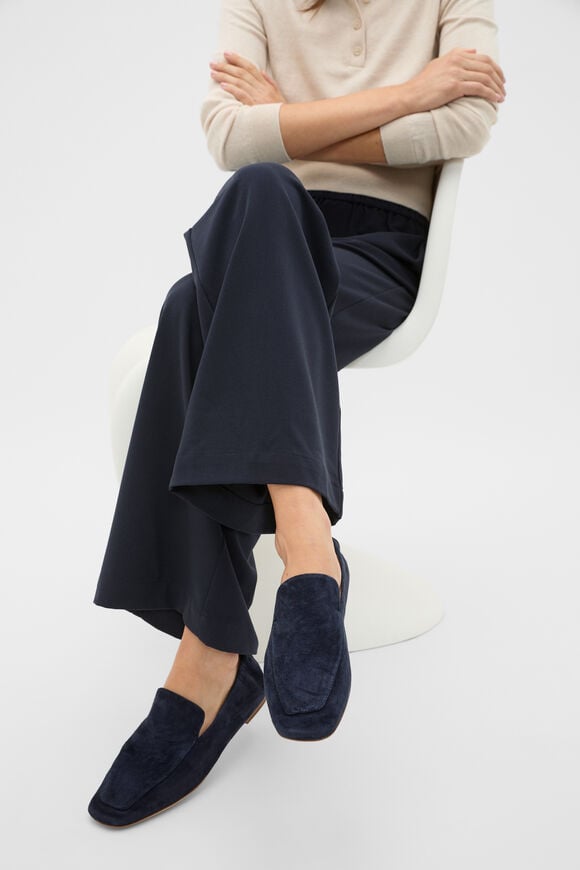 Claire Loafer  Twilight Blue Suede  hi-res