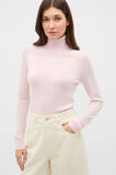 Merino Roll Neck Raglan Knit  Primrose  hi-res