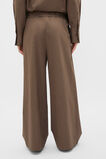Textured Wide Leg Pant  Chestnut  hi-res