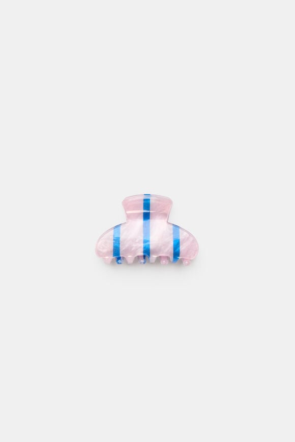 Stripe Claw Clip  Multi  hi-res