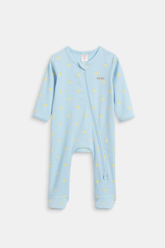 Rib Footed Jumpsuit  Arctic  hi-res