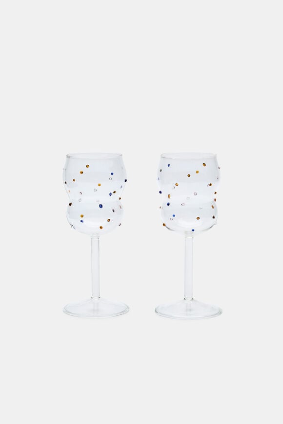 Ellis Wine Glass Set of 2  Multi  hi-res