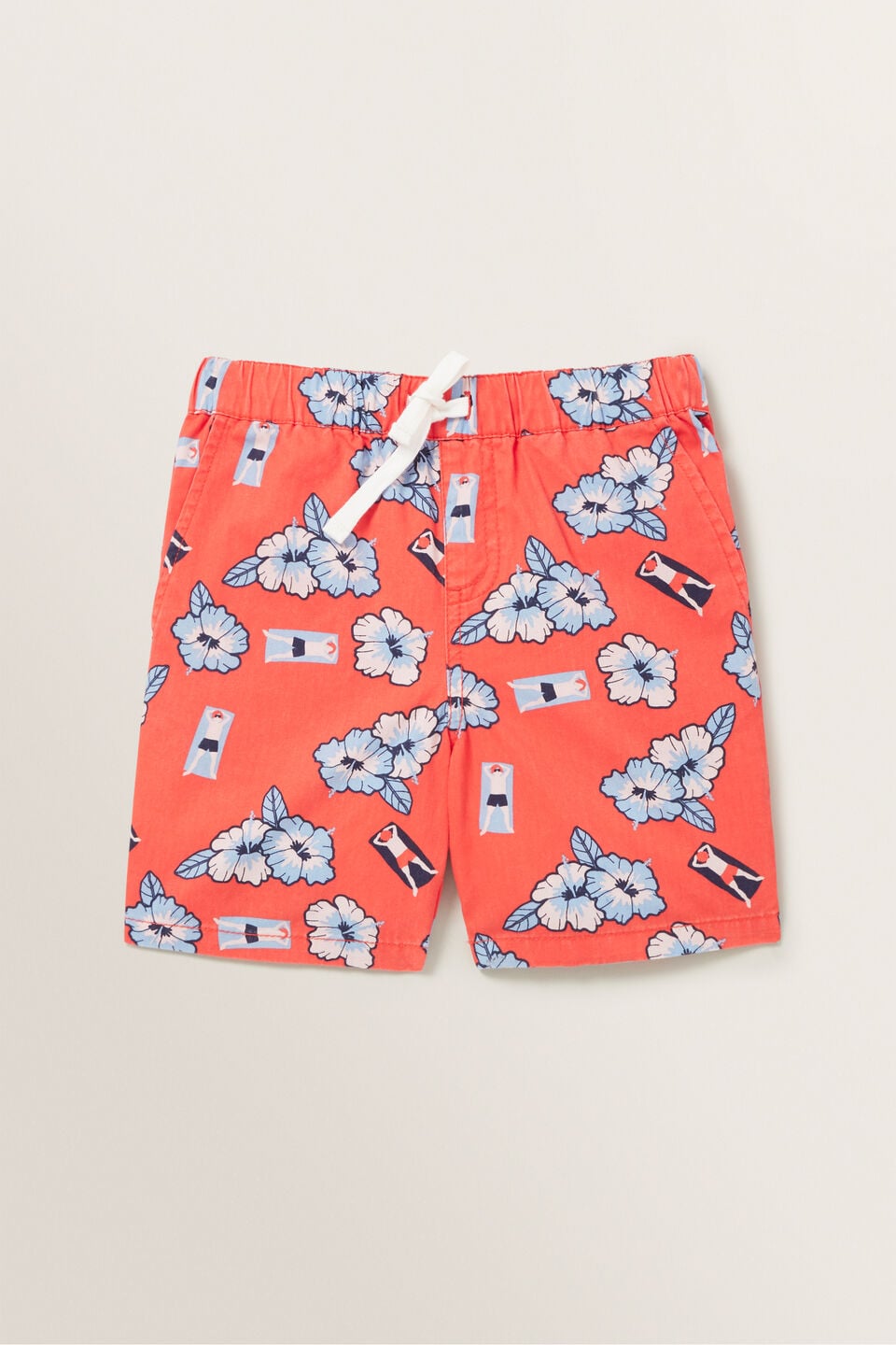 Vintage Print Short  