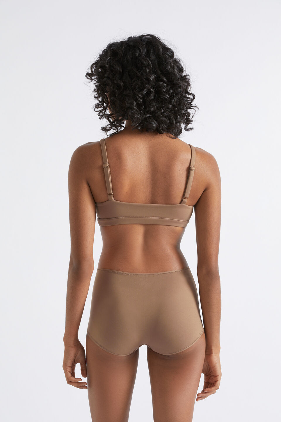 Basic Bralette  Mocha