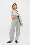 Australian Merino Crew Neck Tee  Slate Marle  hi-res