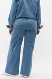 Denim Side Panel Jean  Ice Blue Wash  hi-res
