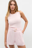 Tailored Linen Pleat Short  Primrose  hi-res