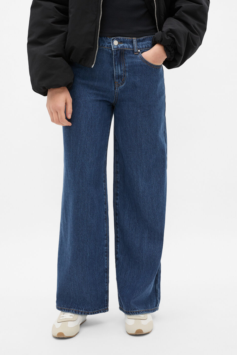 Core Straight Denim Jean  Ink Wash
