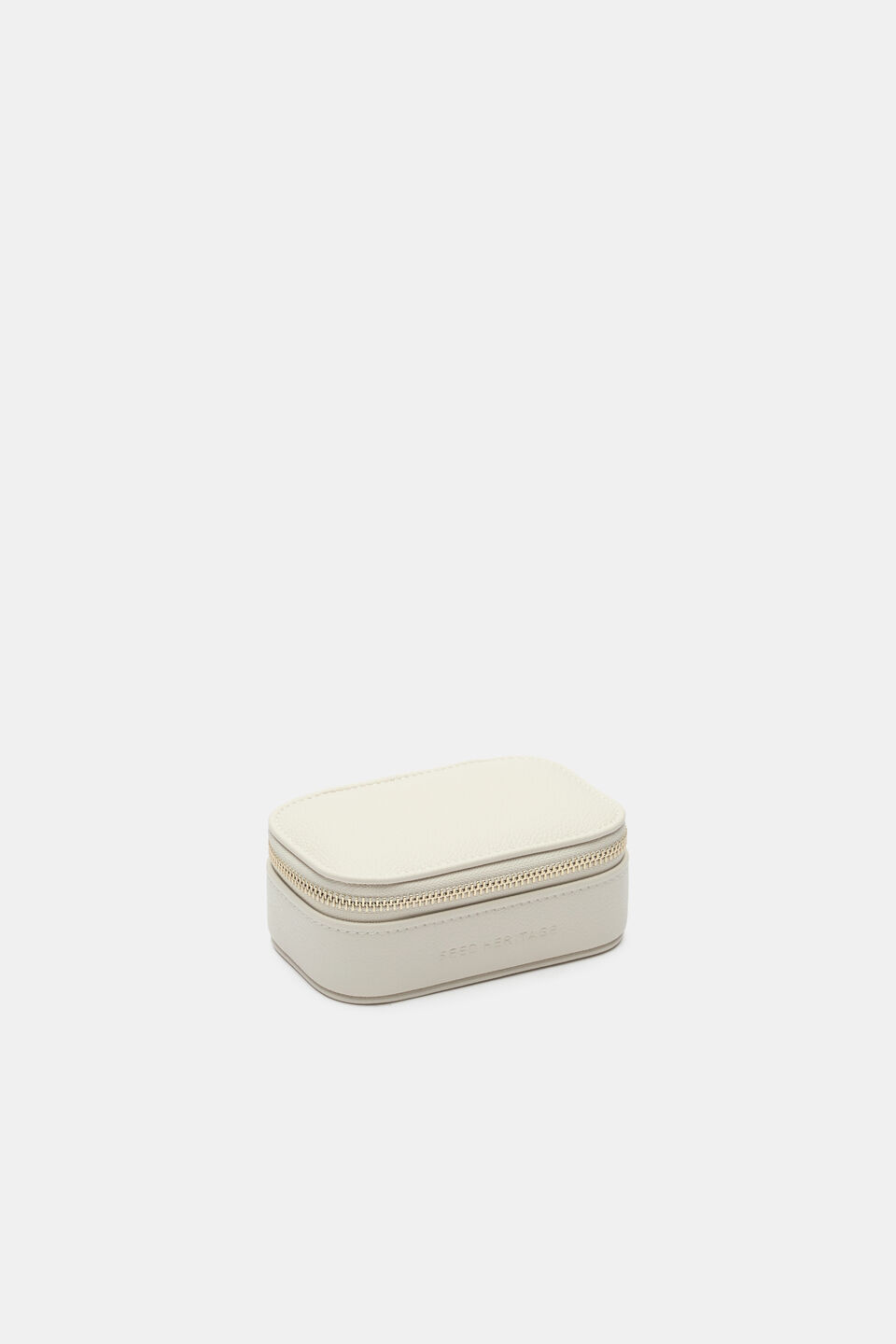 Mini Jewellery Case  Cream