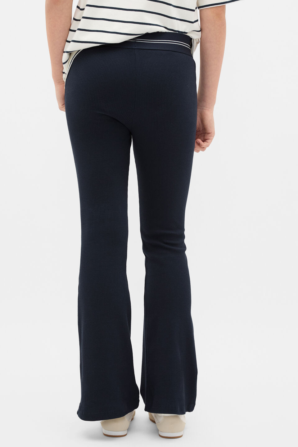 Logo Kick Flare  New Navy