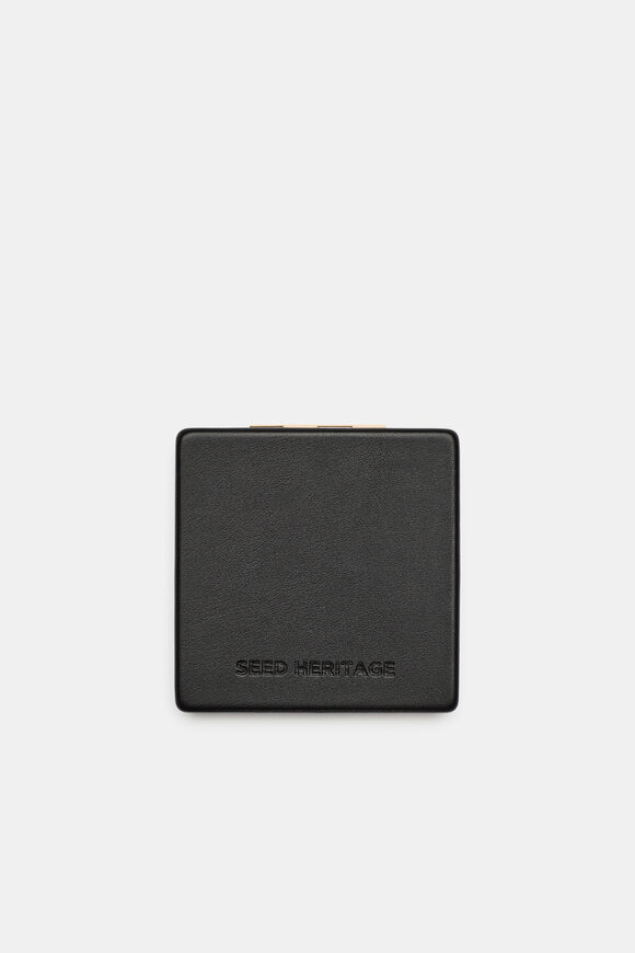 Compact Mirror  Black  hi-res