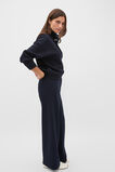 Textured Twist Funnel Neck Sweat  Twilight Blue Twist  hi-res