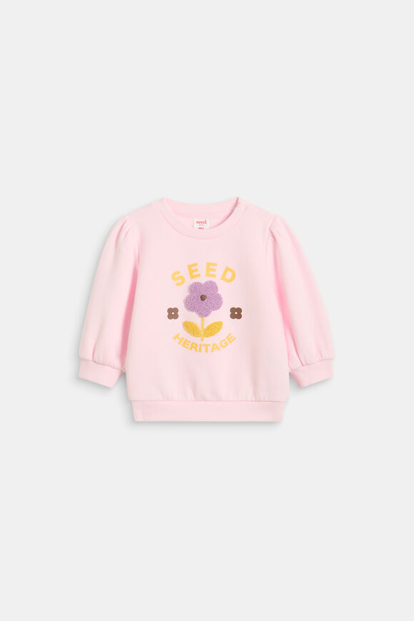 Floral Sweat  Pink Lemonade  hi-res