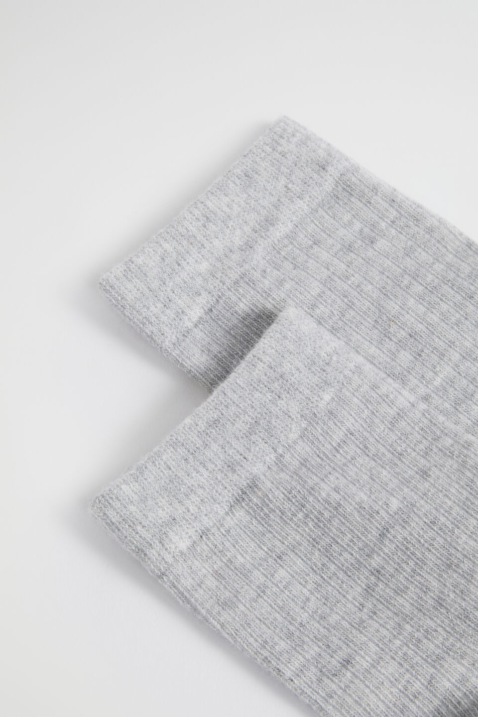 Core Quarter Crew Sock  Light Grey Marle