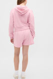 Logo Cropped Hoodie  Rose Pink  hi-res