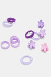 Clip and Elastic Pack  Purple  hi-res
