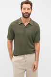 Basket Stitch Polo  Burnt Olive  hi-res