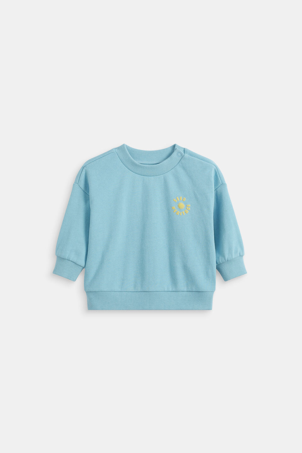 Bubble Logo Sweat  Nebula Blue