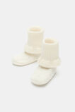 Pointelle Knit Booties  Classic Cream  hi-res