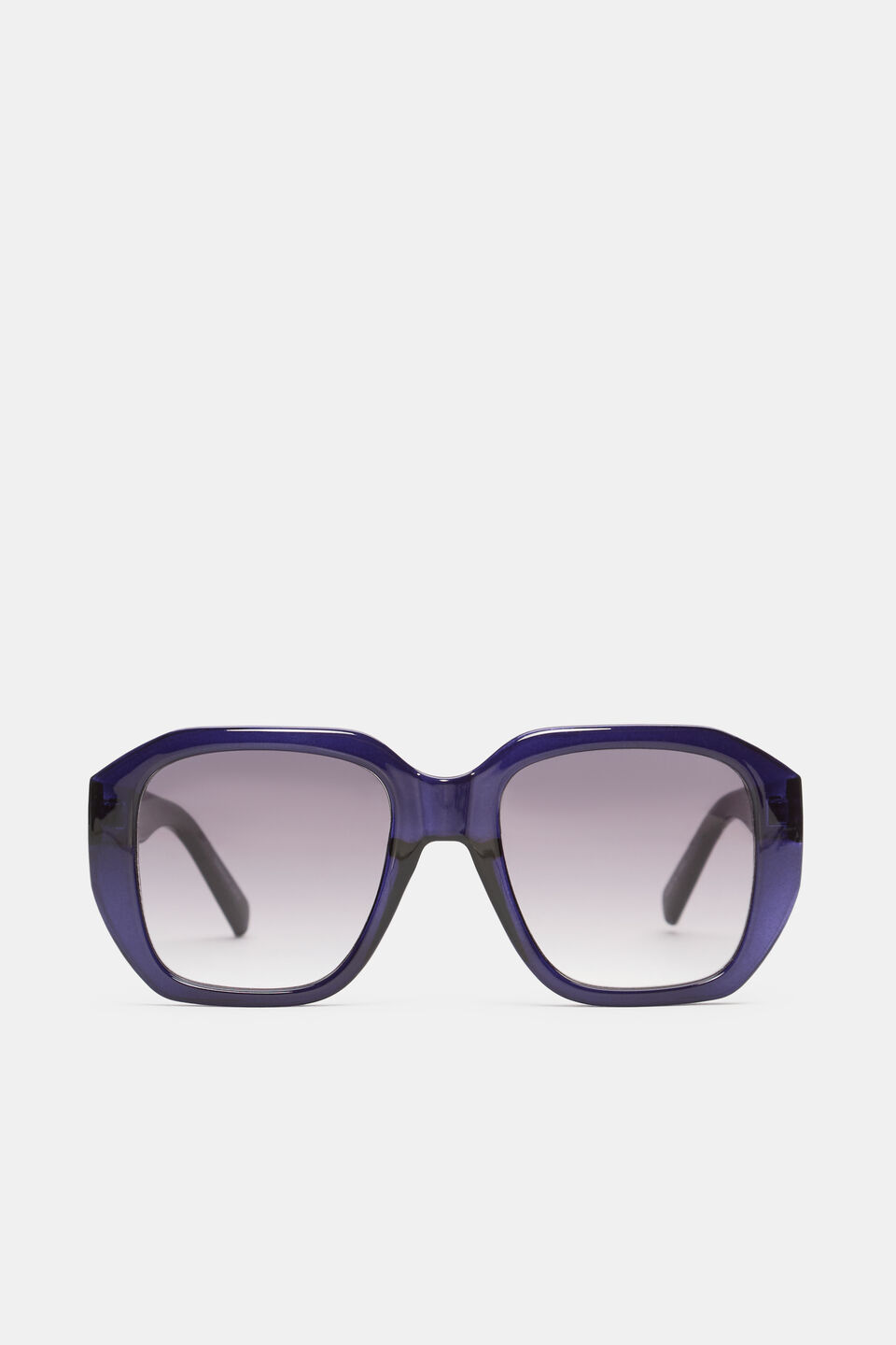 Erin Oversized Sunglasses  Twilight Blue