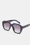 Erin Oversized Sunglasses  Twilight Blue  hi-res