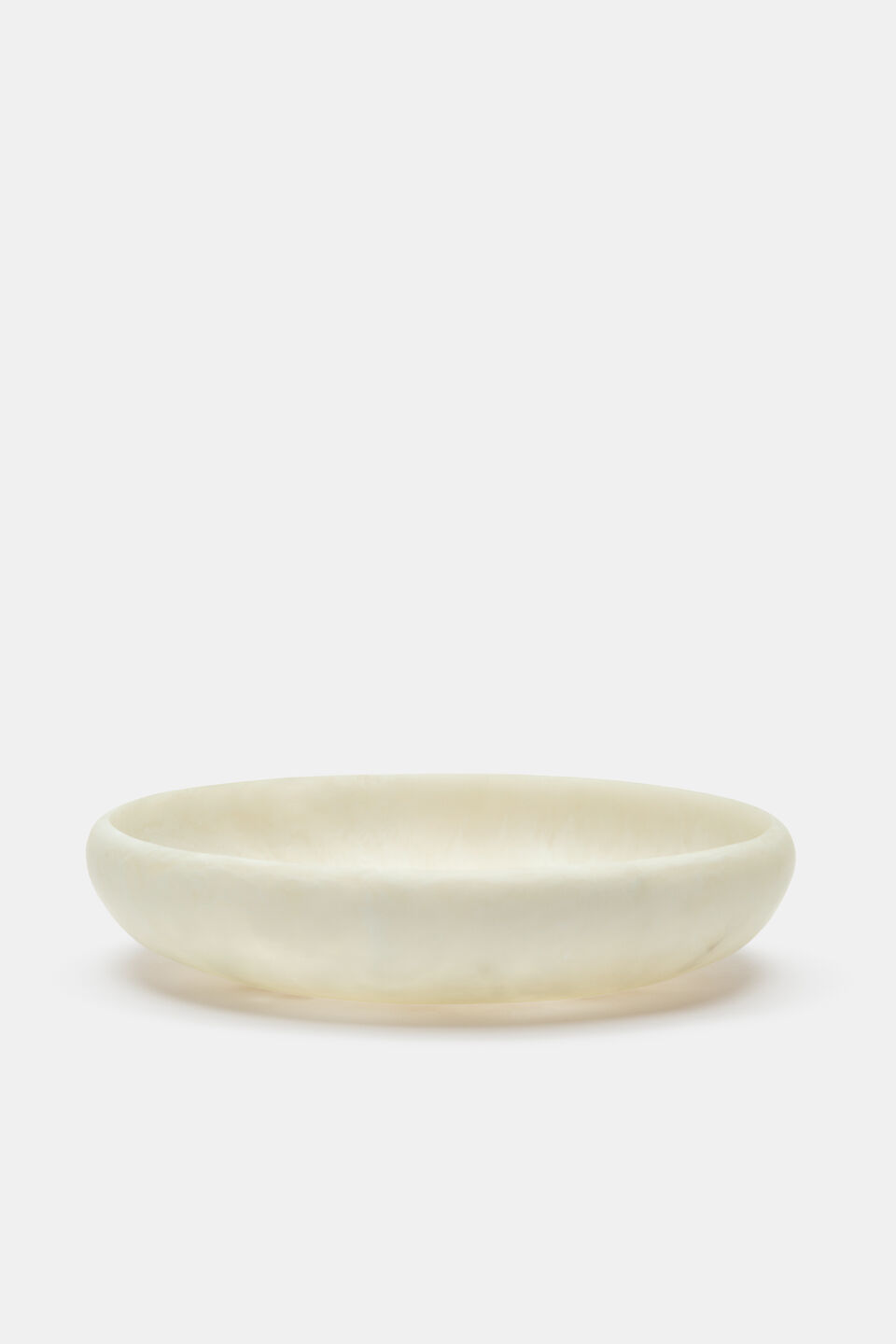 Tallulah Resin Salad Bowl  Meringue