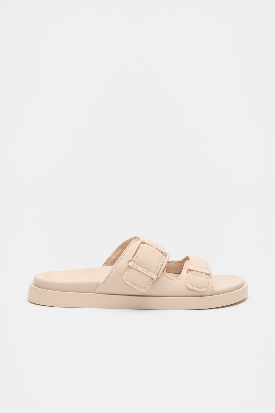 Alena Neoprene Slide  Ecru