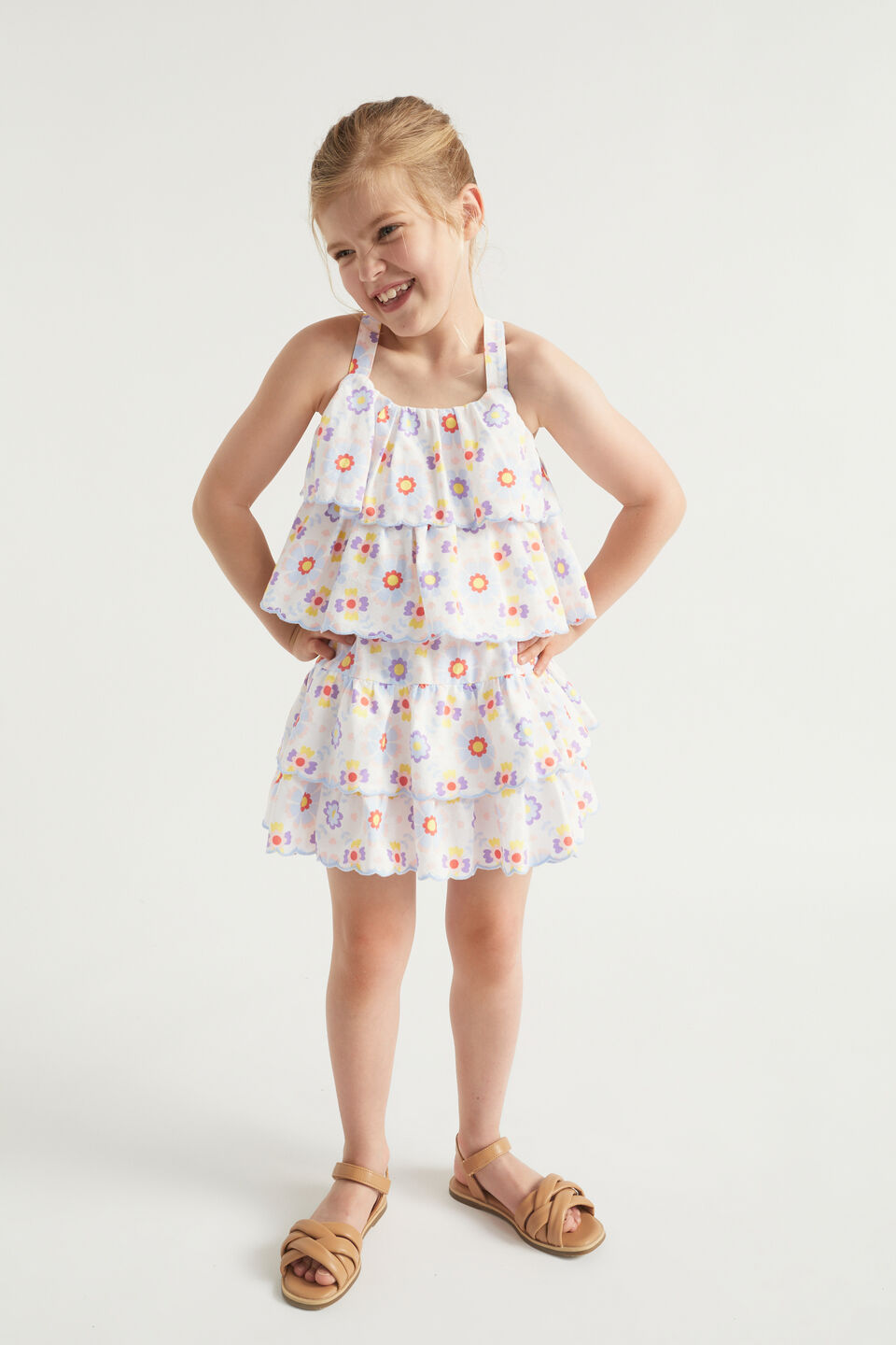 Scalloped Cami  Multi