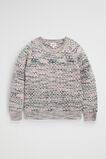 Popcorn Mixy Crop Knit  Multi  hi-res