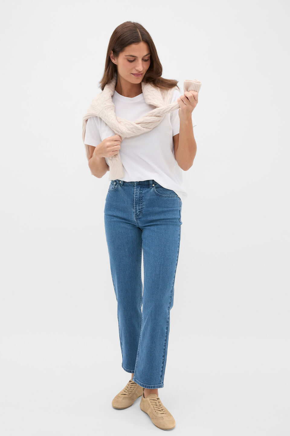 Core Neat Tee  Whisper White