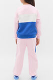 Colour Block Logo Sweat  Pink Lemonade  hi-res