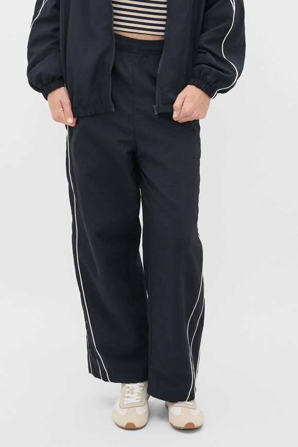 Piped Parachute Pant  New Navy  hi-res