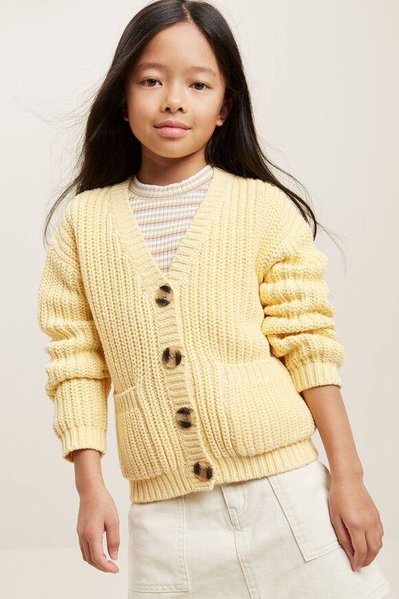 Chunky Cardigan  Buttercup  hi-res