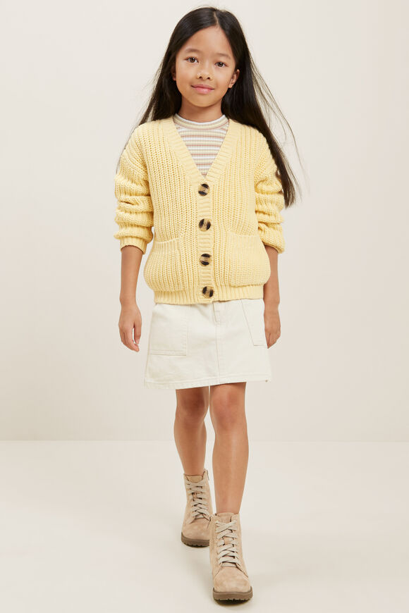 Chunky Cardigan  Buttercup  hi-res