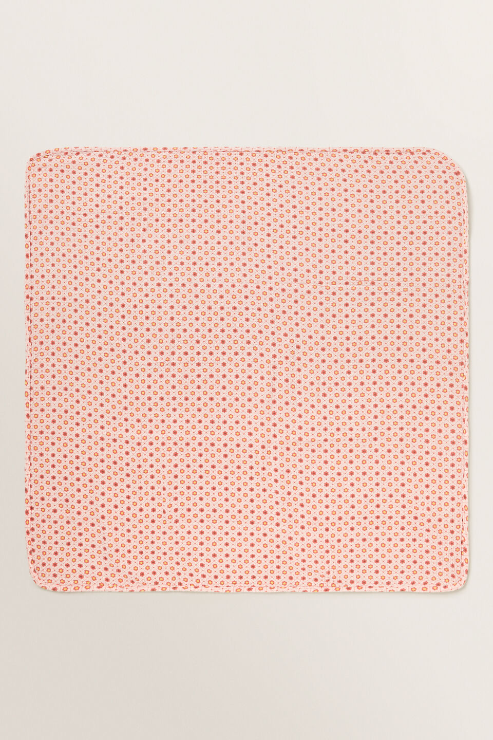 Geo Floral Muslin Wrap  