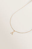 Initial Pearl Necklace    hi-res