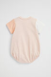 Spliced Tee Romper  Rosewater  hi-res