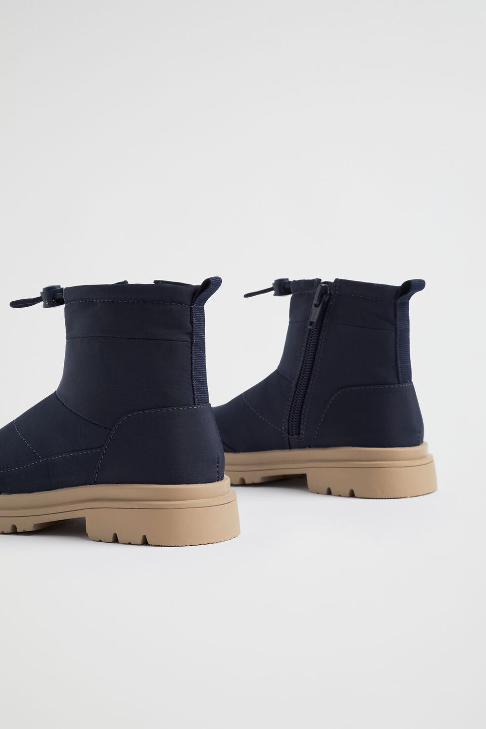 Nylon Winter Boot  Navy