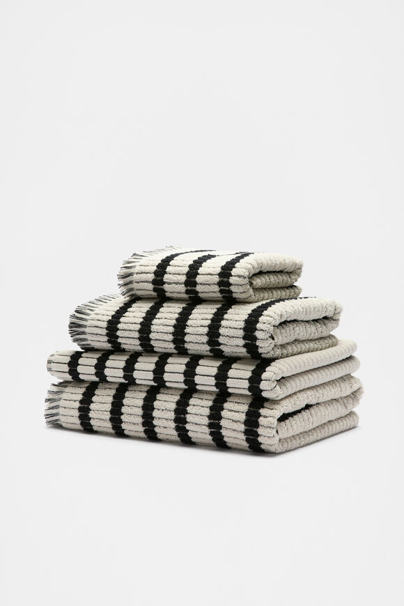 Eve Bath Sheet  Caviar  hi-res