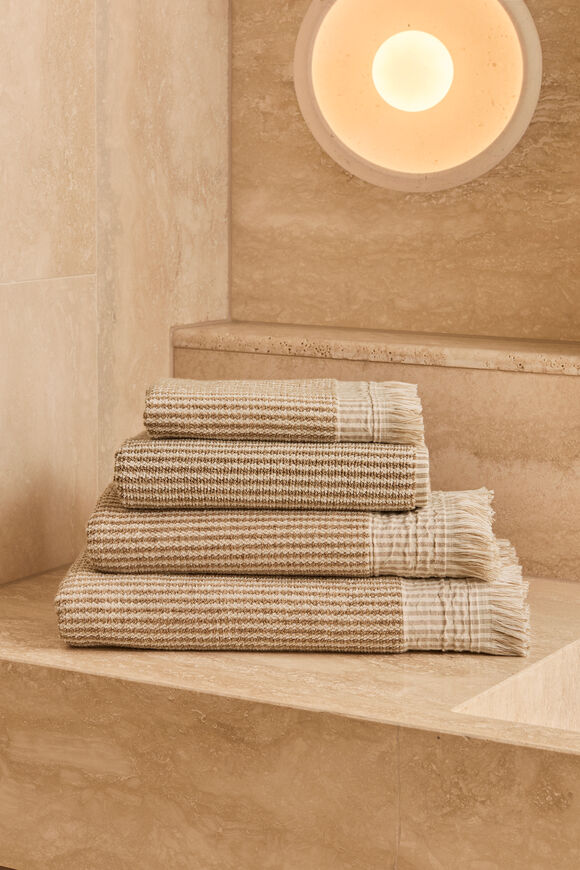 Zadie Bath Sheet  Rye  hi-res