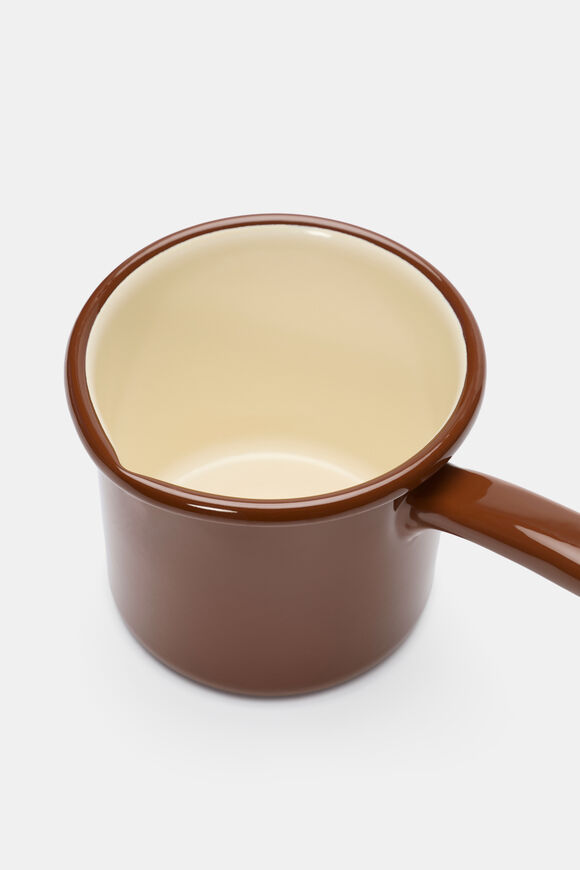 Elias Enamel Milk Pot  Biscoff  hi-res
