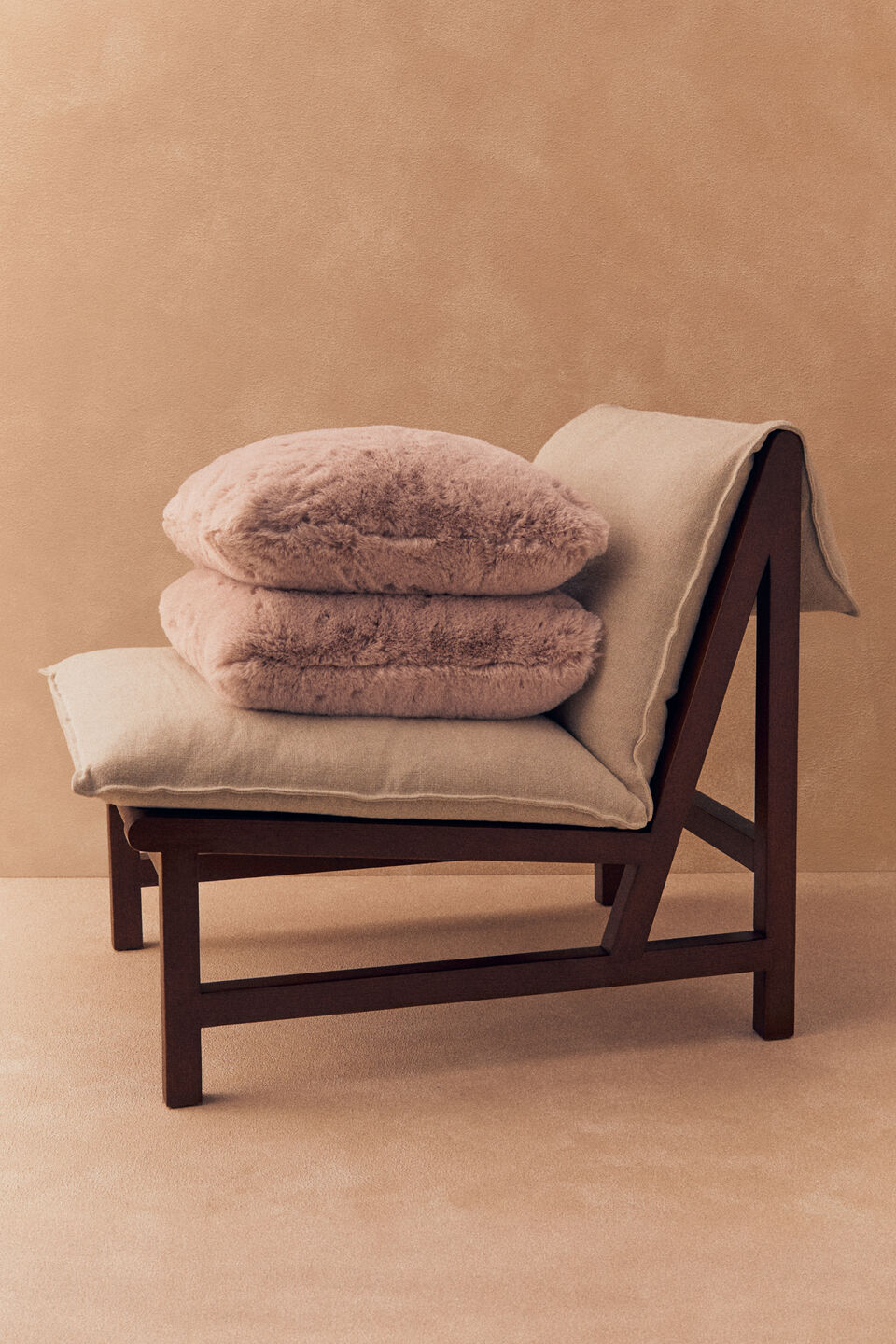 Fur Cushion  Blossom