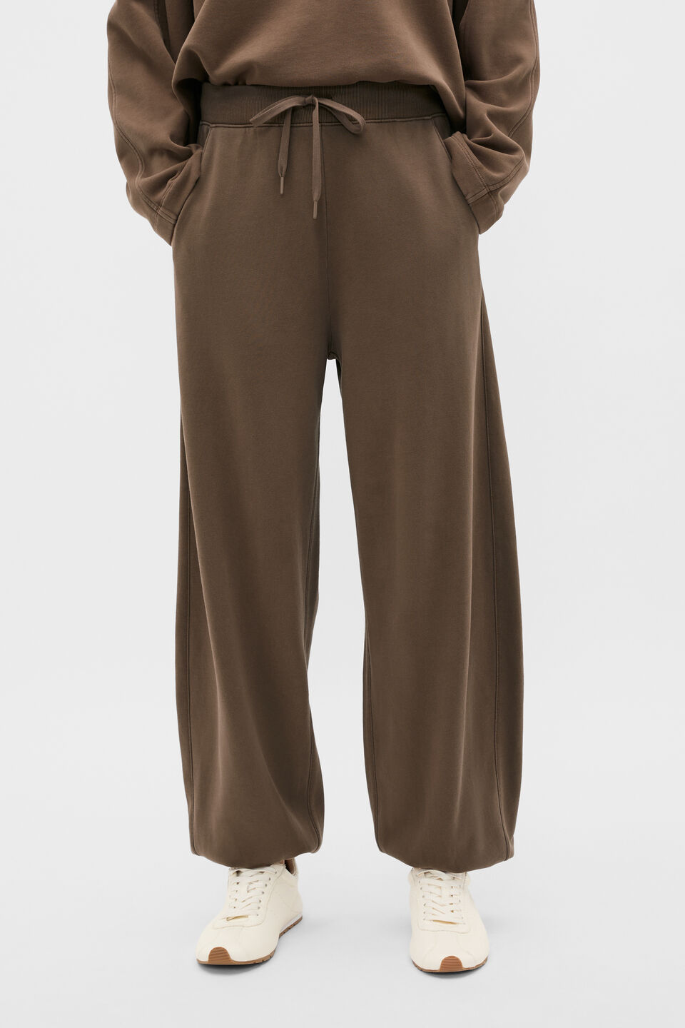 Terry Sweat Pant  Chestnut Wash