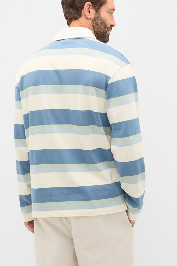 Block Stripe Rugby  Multi Stripe  hi-res