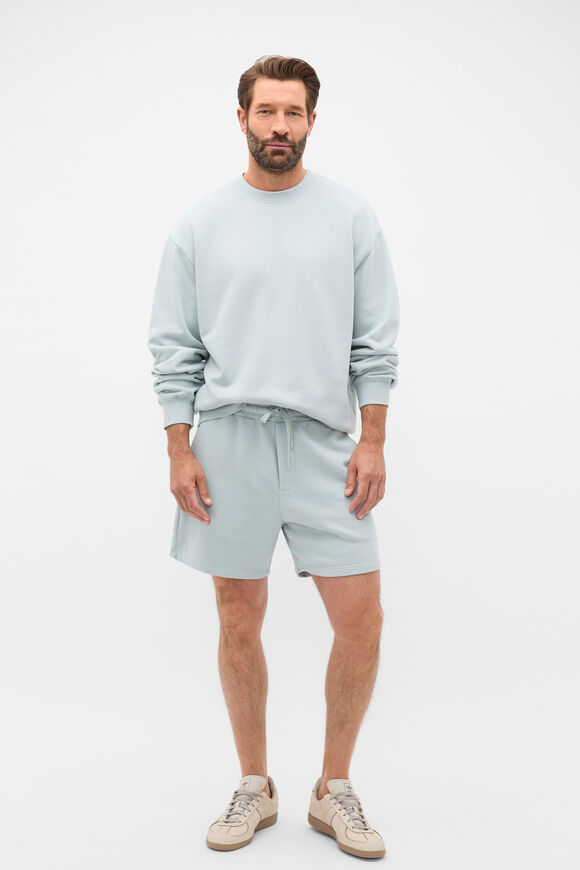 Crew Neck Sweatshirt  Glass Blue  hi-res