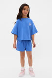 Bubble Logo Tee  Electric Blue  hi-res