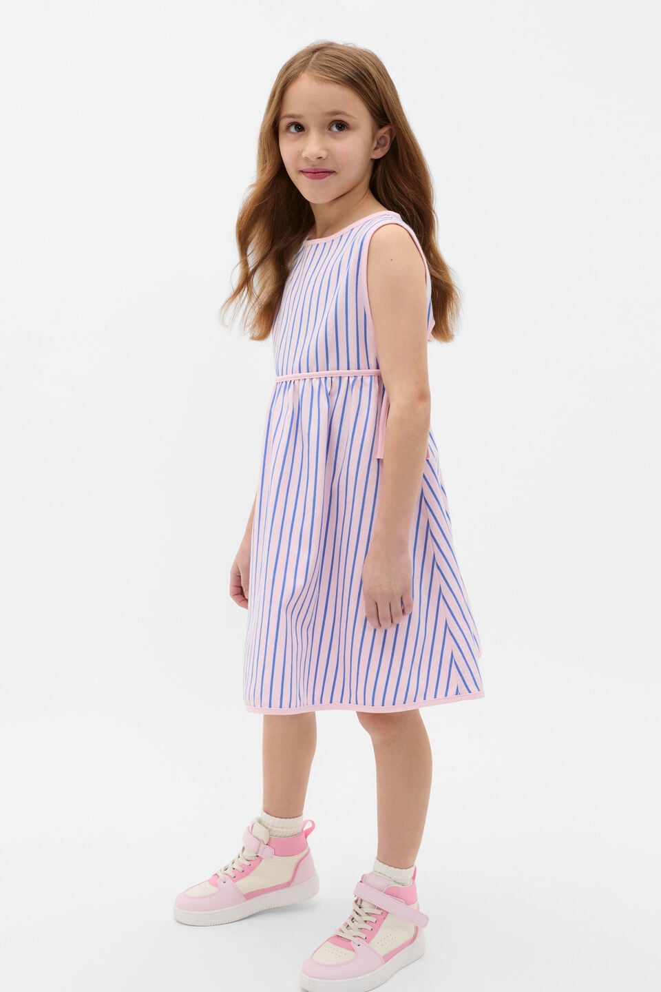 Stripe Dress  Pink Lemonade