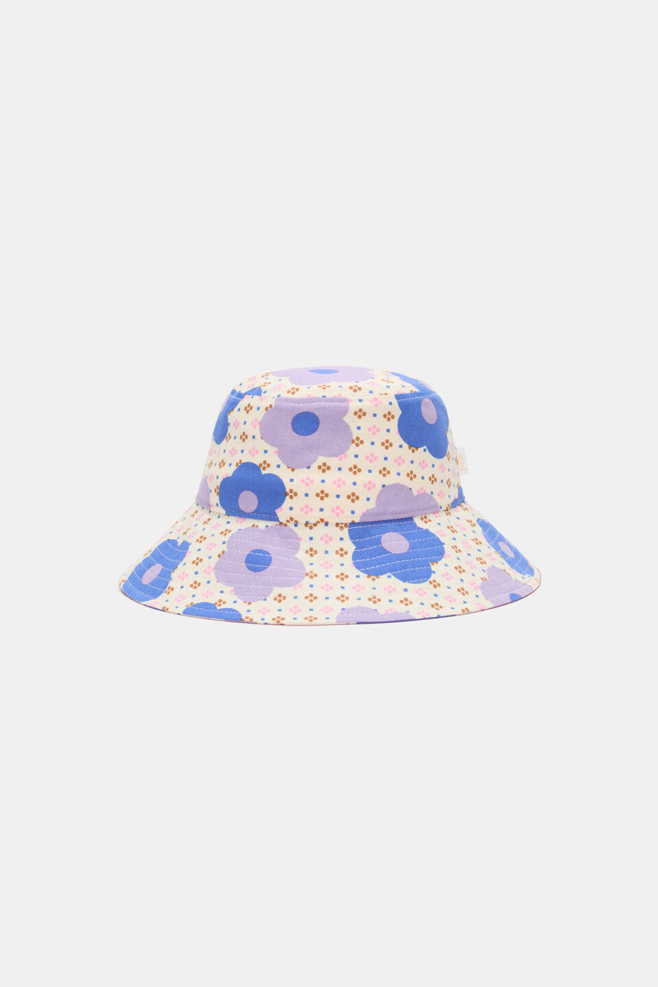 Floral Brimmed Hat  Multi