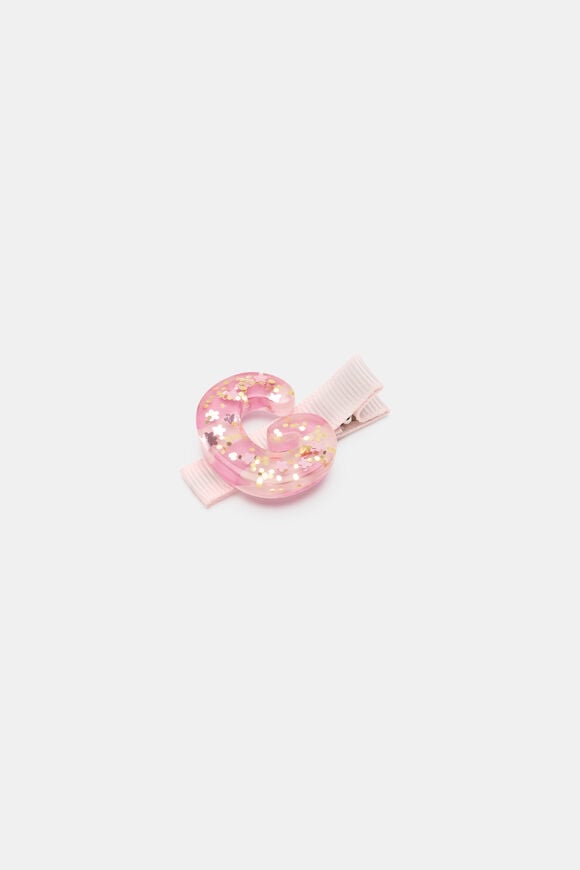 Initial Stripe Duck Clip  G  hi-res